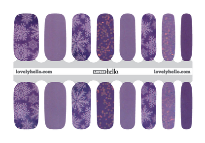 Lilac Frost Nail Wraps