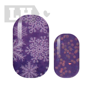 Lilac Frost Nail Wraps