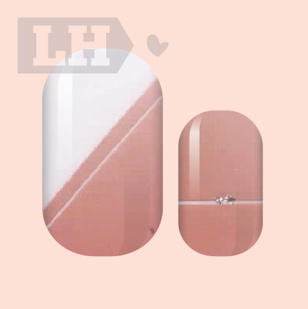 Modern French Lines Nail Wraps