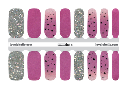 Hearts Amour Nail Wrap