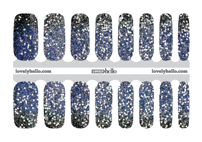 Midnight Fury Nail Wraps