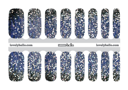 Midnight Fury Nail Wraps