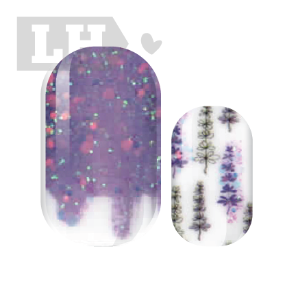Lavender Fields Nail Wraps