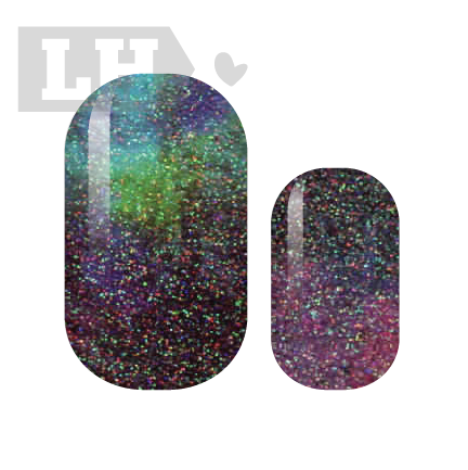 Glitter Bomb Nail Wraps