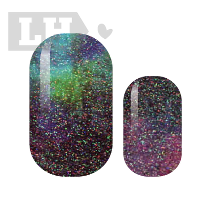 Glitter Bomb Nail Wraps