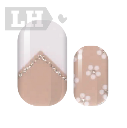 Bougie French Nail Wrap