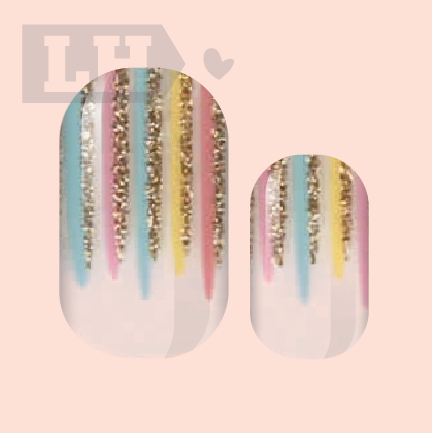 Party Time French Nail Wraps