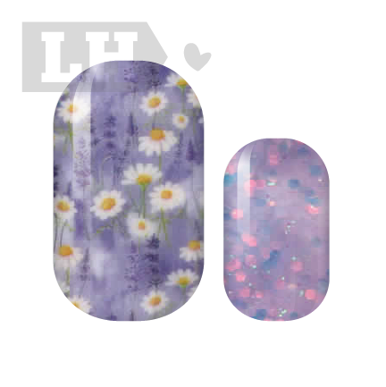 Enchanting Daisies Nail Wraps