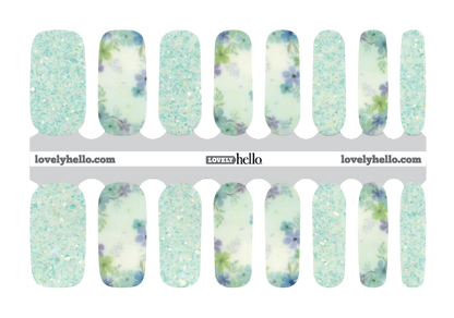 Fairy Blue Nail Wraps