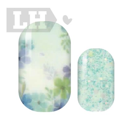 Fairy Blue Nail Wraps