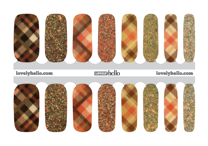 Harvest Plaid Wraps