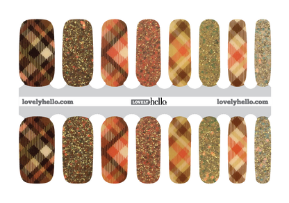 Harvest Plaid Wraps