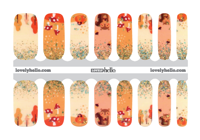 Woodland Whimsy Nail Wraps