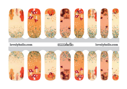 Woodland Whimsy Nail Wraps