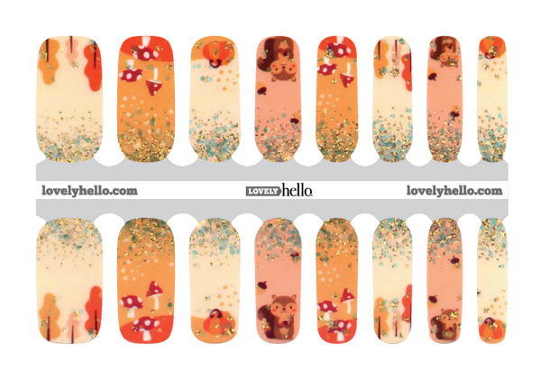 Woodland Whimsy Nail Wraps