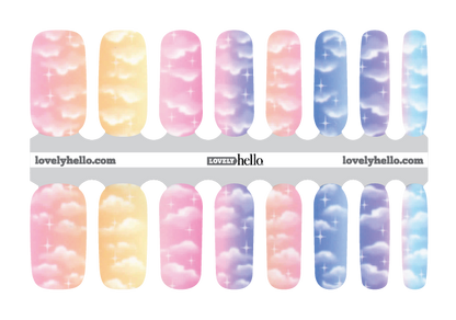 Cloud 9 Nail Wraps