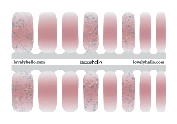 Bougie Boomer Nail Wrap