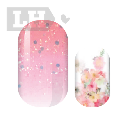 Floral Enchantments Nail Wrap