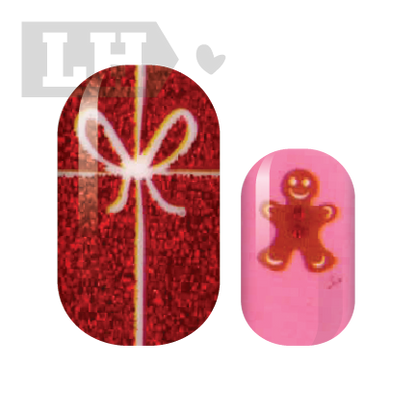 Merry Pink-mas Nail Wraps