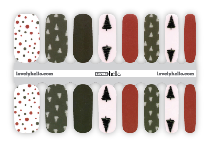 Feeling Sprucey Nail Wraps