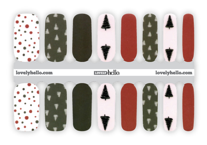 Feeling Sprucey Nail Wraps