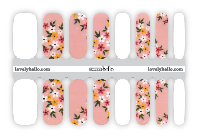 Pretty in Pink Nail Wrap