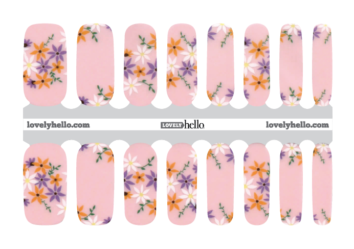 Pinky Springy Nail Wraps