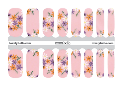 Pinky Springy Nail Wraps