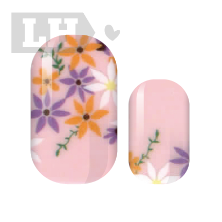 Pinky Springy Nail Wraps
