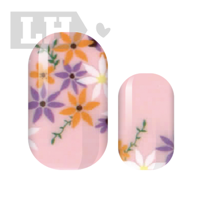 Pinky Springy Nail Wraps