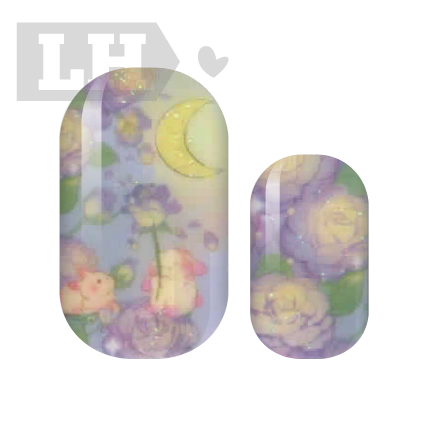 Floral Dreaming Nail Wraps