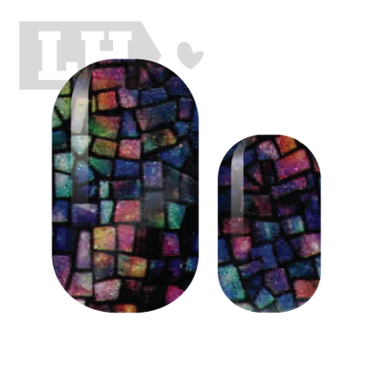 Night Glass Nail Wraps