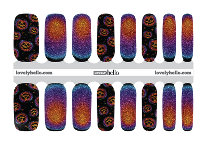 Halloween Diva Nail Wraps