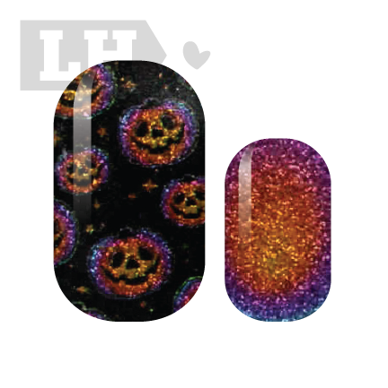 Halloween Diva Nail Wraps