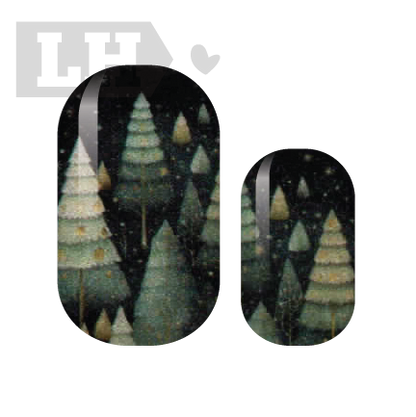 Evening Woods Nail Wraps