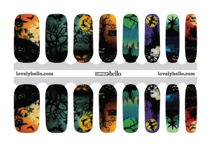 Fright Night Nail Wraps