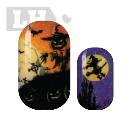 Fright Night Nail Wraps