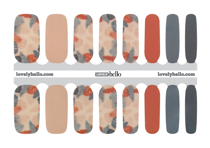 Soft Ferns Nail Wraps