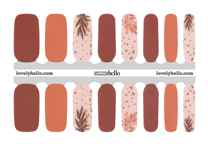 Terracota Dreams Nail Wraps