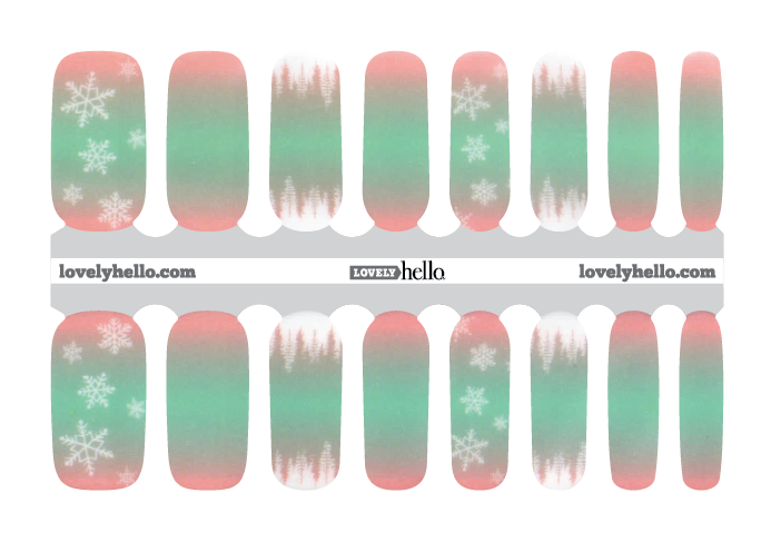 Winter Parfait Nail Wraps