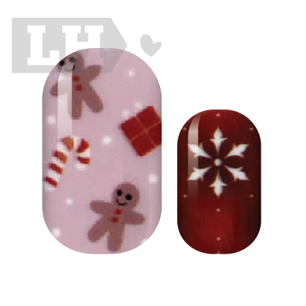 Ginger Snap Treats Nail Wraps