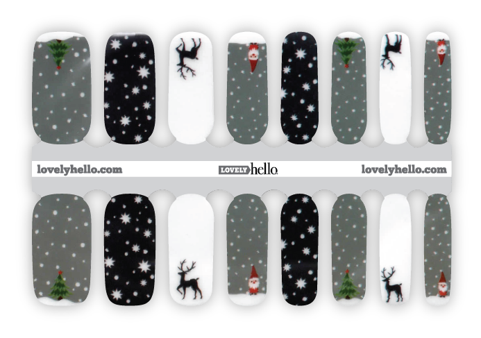 Wonderland Frost Nail Wraps