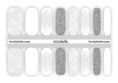 Icicles and Glam Nail Wraps