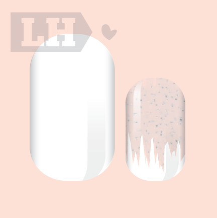 Icicles and Glam Nail Wraps