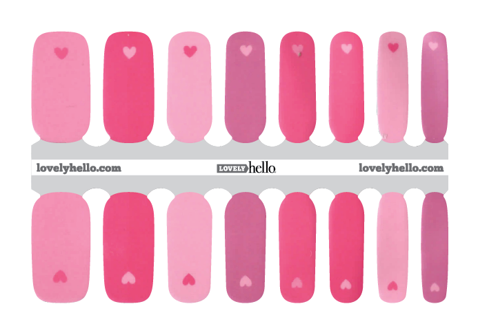 Matchy Matchy Love Nail Wraps
