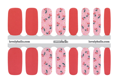Cherry Vibes Nail Wraps