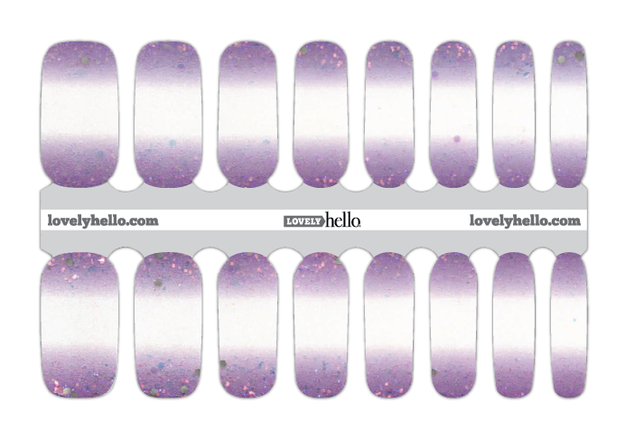 Baby Boom Lilac Nail Wrap