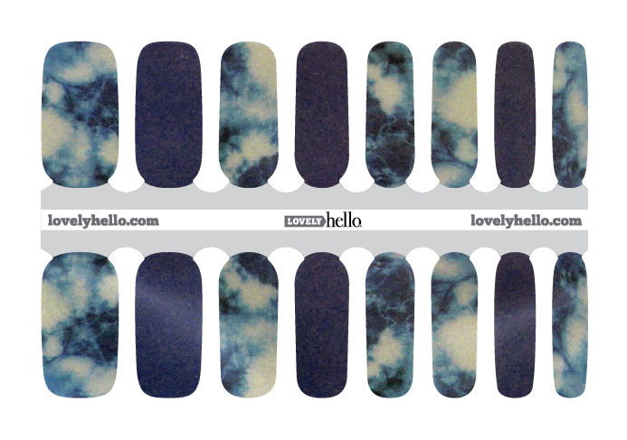 Royal Smoke Nail Wraps