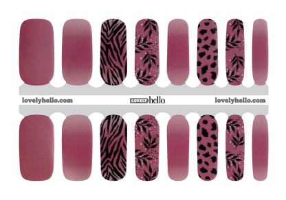 Pink Beauty Nail Wraps