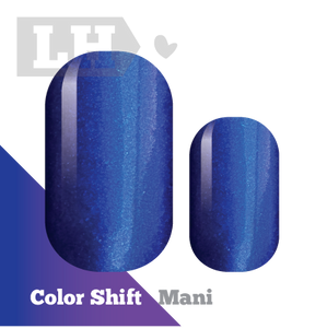 Oceanic (Blue/Purple) Color Shift Nail Wraps